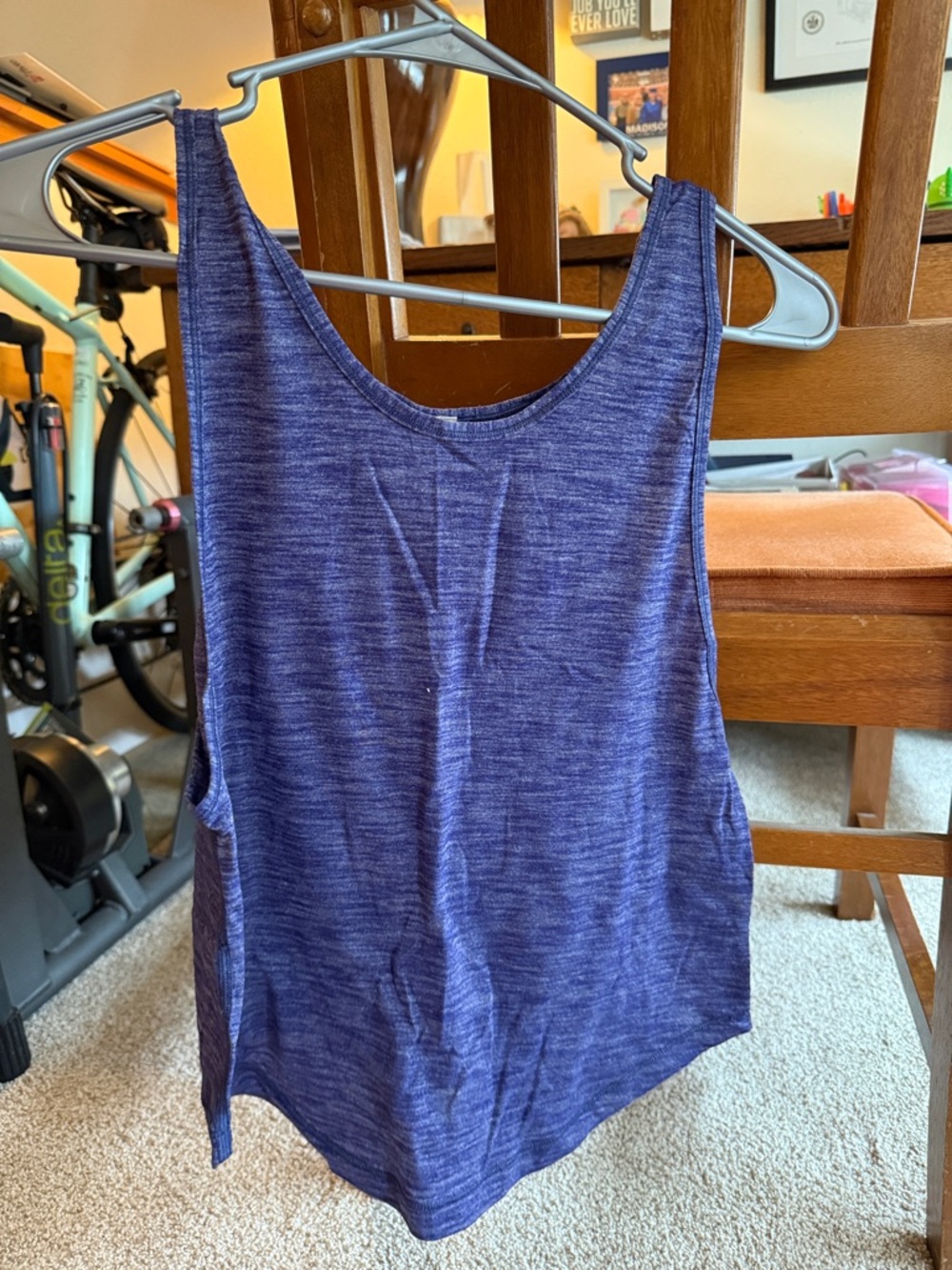 lululemon athletica Purple Heather Racerback Tank